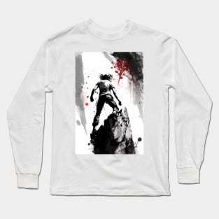 Grunge Rock Climber Long Sleeve T-Shirt